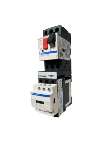 Schneider gv2dm108bd associated starter 2.5 - 4a 24vdc with combined starter