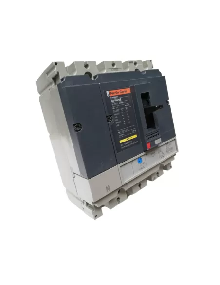 Merlin gerin 34753 ns160ne fx automatic circuit breaker ant 4p 80a 26ka with tm80d release