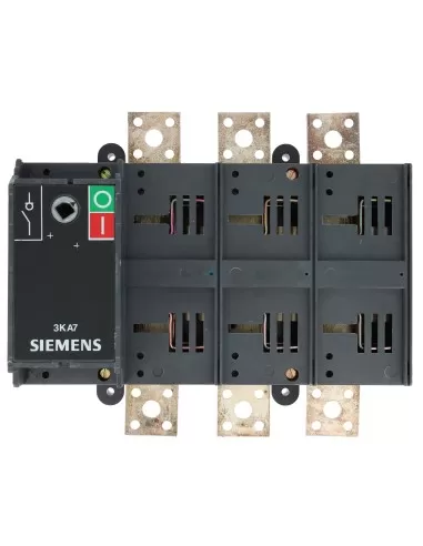 Siemens 3ka71523aa00 3x1000a disconnector without control