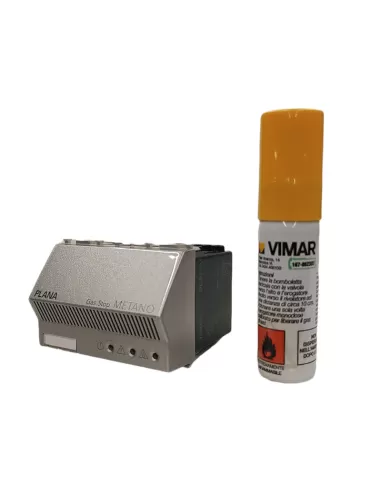 Vimar Plana 14420.SL Electric Methane Detector 230V Silver