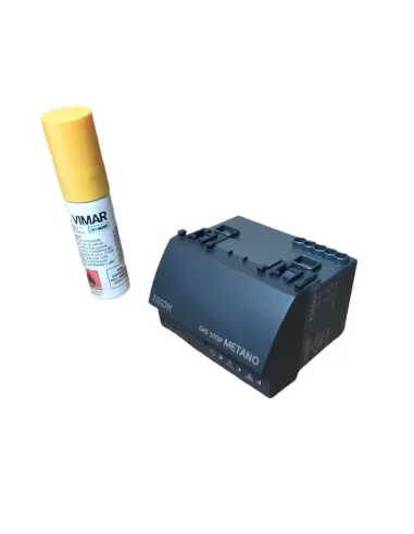 Vimar Eikon 20420 Elektronischer Methandetektor 230 V, Grau, 3 Module