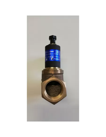 Landis&gyr solenoid valve with manual reset (intelligas) v12cc w12 press 150mbar