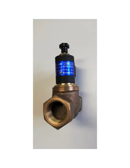 Landis&gyr elettrovalvola a riarmo manuale (intelligas) v12cc w12 press 150mbar