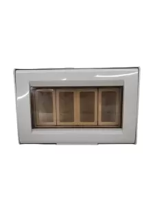 Vimar 13745.Q IP55 Cover 4 Modules Idea/8000Sp Grey