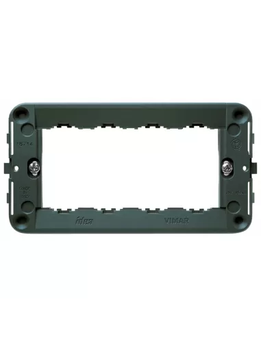 Vimar Idea Soporte 4 módulos Tornillos