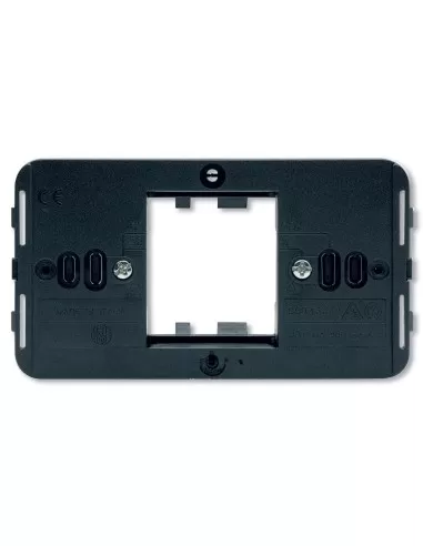 Ave support 1.5 modules for round box 45362 noir series