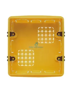 Bticino 506e magic 6-way square flush-mounted box