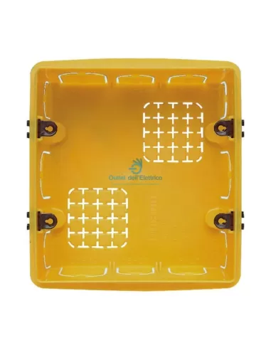 Bticino 506e magic 6-way square flush-mounted box