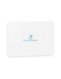 Vimar 02653 Rectangular Cover for 3-Module Flush-Mounted Box, White 2