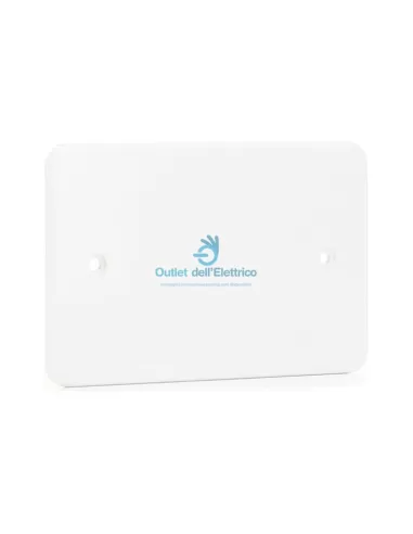 Vimar 02653 Coperchio Rettangolare Per Scatola Incasso 3 Moduli Bianco