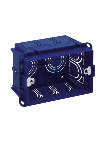 Ave 2503 rectangular flush-mounted box 3 modules