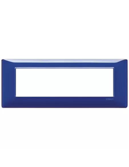Vimar 14657.50 Plana Placca 7 moduli Reflex Zaffiro