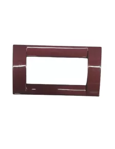 Vimar 16734.25 Idea Placca Classica 4 Moduli Bordeaux Metallo