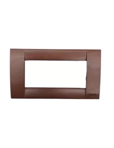 Vimar 16734.55 Placca Classica 4 Moduli Noce