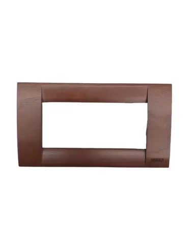 Vimar 16734.55 Placca Classica 4 Moduli Noce
