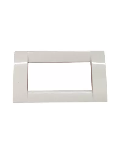 Vimar 16744.02 Placa Idea Classic 4 Módulos Granito Blanco
