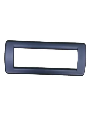 Vimar 16756.28 Idea Placca Rond� 6 Moduli Blu Euro Micalizzato