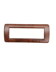 Vimar Idea 16756.42 Placca Rond� 6 Moduli Radica Ciliegio