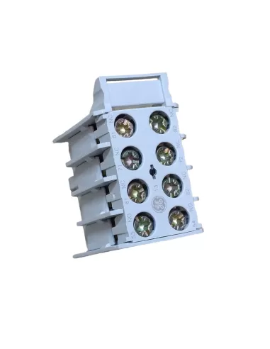 Ge power 100988 marn413at front auxiliary contact block 1na 3nc mc//mcr