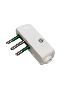 Vimar 00206.B Spina 2P T 10A Spa 10A 90? Bianco