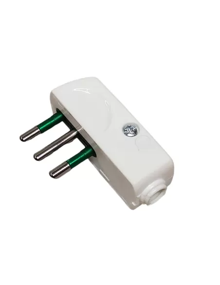 Vimar 00206.B Spina 2P T 10A Spa 10A 90? Bianco