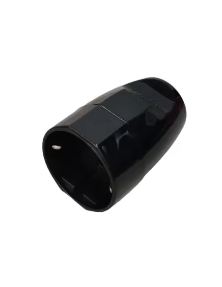 Vimar 00224 Presa 2P T 16A Schuko Assiale Nero