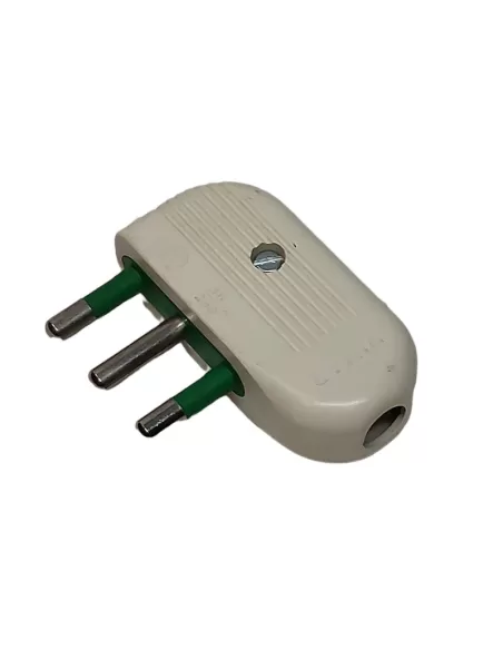 Vimar 01043.B 2P T 16A 90° Plug White