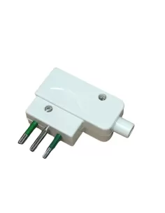 Vimar 01333.B 2P T 10A Plug/Socket With Broken Pole White