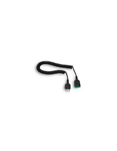 Fanton 90041 3m black 3g1 extendable cable with 2p t 10a plug and socket