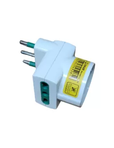 Vimar Ri.00312.B Adattatore Multipla S17 2P17/11 P30 Bianco