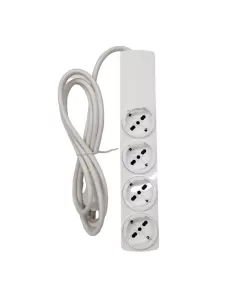Vimar 01296.Usb.Cc.B Presa Multipla 4 Universale Usb Bianco