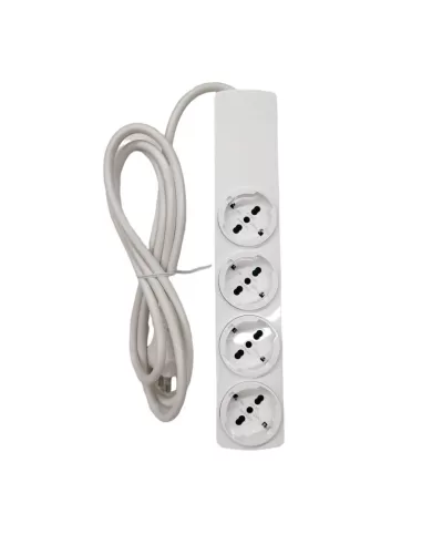Vimar 01296.Usb.Cc.B Universal 4-Port USB Power Strip White