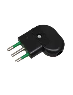 Vimar 01046 2P T 10A Black Flying Socket 90�