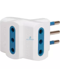 Faeg FG20506 Triple adapter 2p+t 16a bypass bn