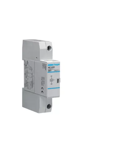 Hager mz528n minimum voltage coil 230v 50hz 1 din module mz528n