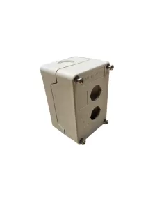 Allen-bradley 800e-2p custodia plastica 2 fori d 22mm grigia