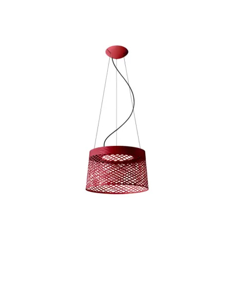 Foscarini 290007-65 twiggy grid sospensione carminio