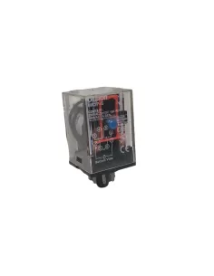 Omron mk2ps12dc-115697 rele' 2 spdt, 10a 12vdc, octal  pulsante di prova