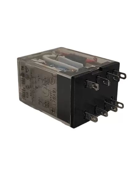 Omron my2in12dcs-11410 relay-2spdt,10a//12dc,terminn,ledpulspro