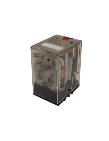 Omron my2in220240acs-1 relay-2spdt,10a//250vac,terminn,ledpulspro