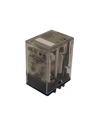 Omron my2n24acs-104348 relay-2spdt, 10 a//250 vac, term inn, led