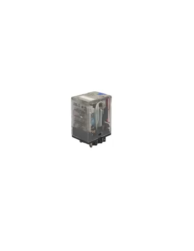 Omron my4in24dcs-15221 4spdt relay, 5a 24vdc, plug-in terminals, LED test button