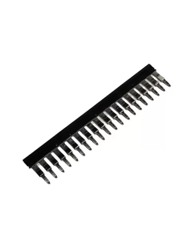 Omron p2rvm200b-225350 socket-accespettinexg2rv-sl, 20 poles, black