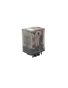 Omron my4in110120acs-1 rele' 4 spdt, 5a 110vac, terminali a innesto, led   pulsante di prova