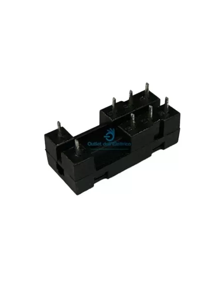 Gavazzi zh9 zoccolo pcb per rele' 2 contatto con terminali a saldare