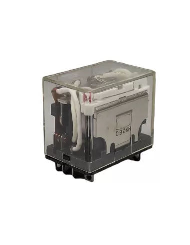 Omron ly4i4n48ac relay-4spdt, 10a//220vac, plug-in terminal, led test pulse 48v