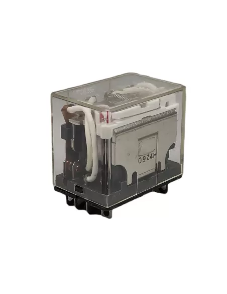 Omron ly4i4n48ac relay-4spdt, 10a//220vac, plug-in terminal, led test pulse 48v