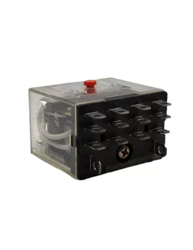 Omron ly4i4n48ac relay-4spdt, 10a//220vac, plug-in terminal, led test pulse 48v