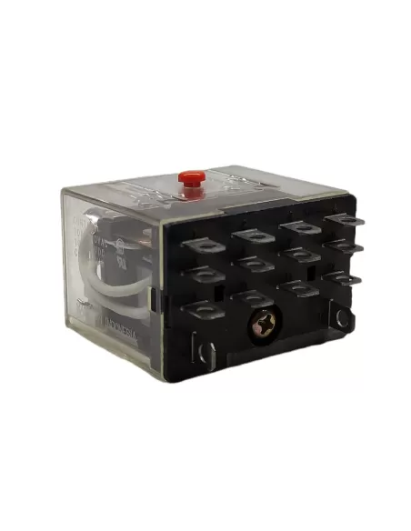 Omron ly4i4n48ac relay-4spdt, 10a//220vac, plug-in terminal, led test pulse 48v