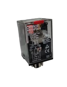 Omron mks3pin5ac24-240 rele-3spdt10a//24vac, undecal- mks3pin5ac24byom